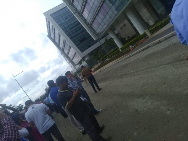 The threat call was received at the Cisco office around 1 pm Bangalore bomb threat