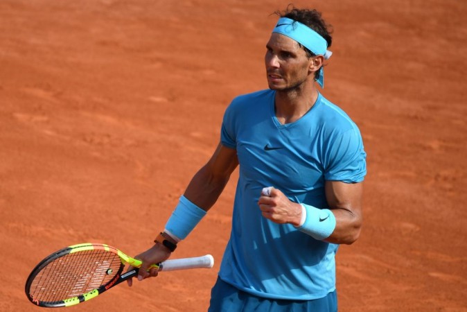 File photo of Rafael Nadal at French Open. Rafaal Nadal