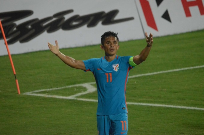 File photo of Sunil Chhetri. Sunil Chhetri