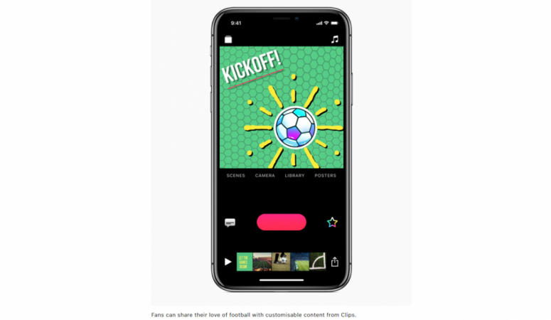 Apple app store has several Football related app and games Apple, Fifa 2018, football, world cup