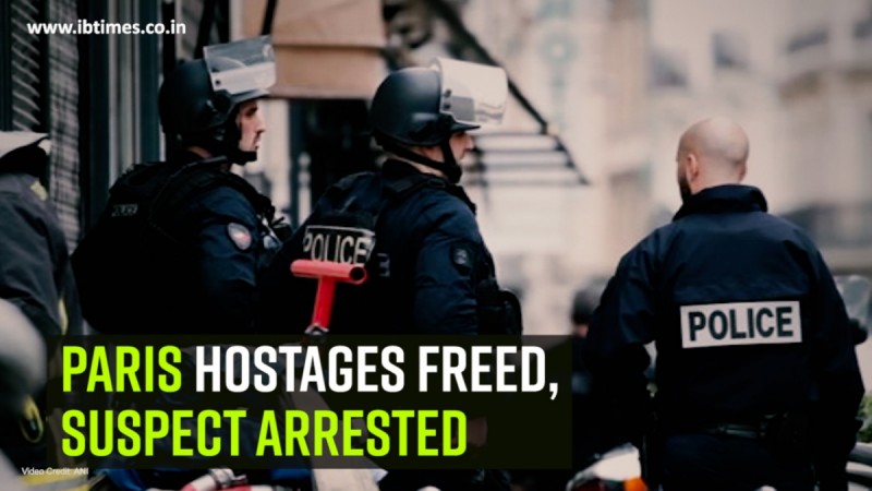 Paris hostages freed, suspect arrested