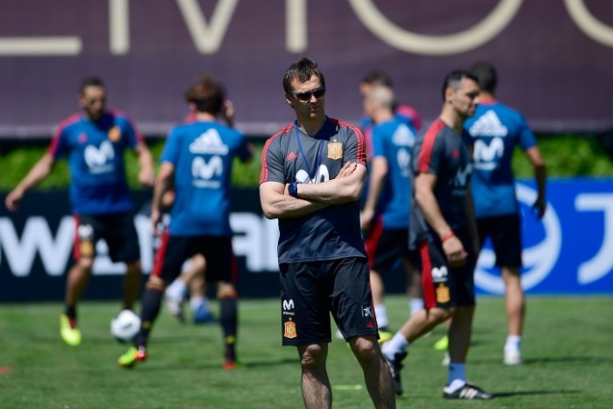 It's adios as far as Spain and Julen Lopetegui are concerned Julen Lopetegui Spain