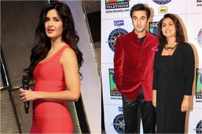 Katrina Kaif, Ranbir Kapoor, Neetu Kapoor Katrina Kaif, Ranbir Kapoor, Neetu Kapoor