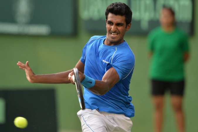 File photo of Indian tennis player Prajnesh Gunneswaran. Prajnesh Gunneswaran
