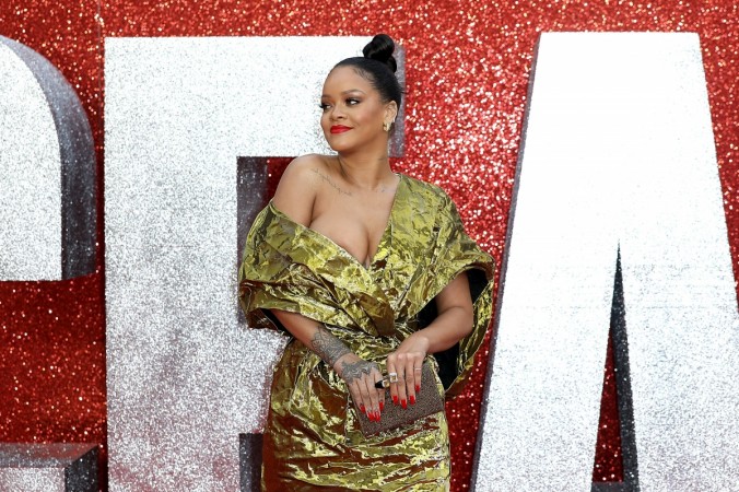 Rihanna attends the 'Ocean's 8' UK Premiere held at Cineworld Leicester Square on June 13, 2018 in London, England. Rihanna