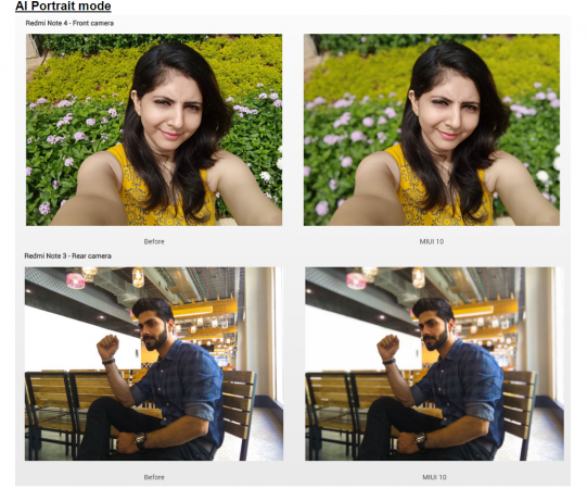 Xiaomi MIUI 10 brings the much need Bokeh blur effect feature to single-lens camera phones with AI Portrait mode. Xiaomi, MIUI 10, features