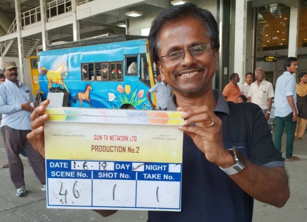 AR Murugadoss on the sets of Thalapathy 62. Vijay's 62 Movie