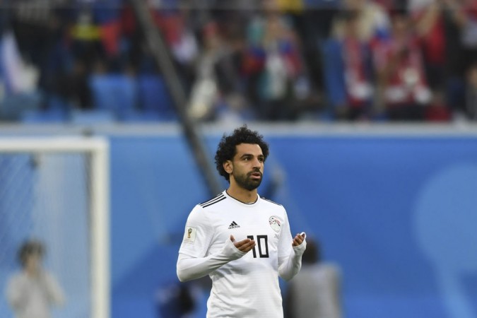 Mohamed Salah scored from the spot but it wasn't enough for Egypt on Tuesday. Mohamed Salah