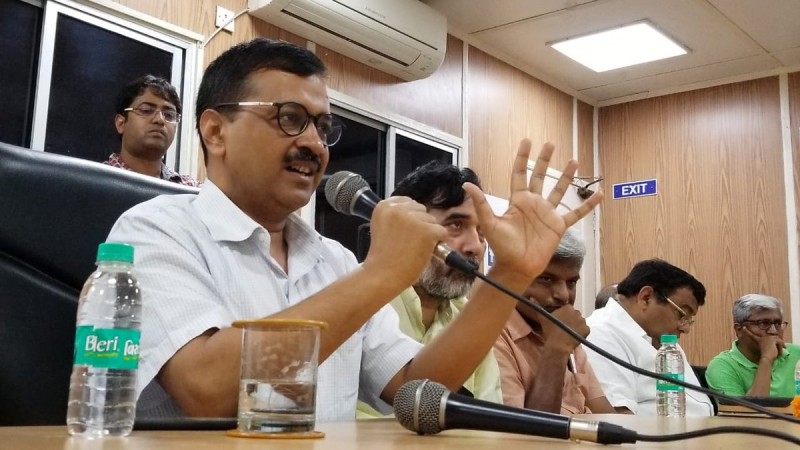 Delhi Chief Minister Arvind Kejriwal ended his sit-in at L-G office Delhi CM Arvind Kejriwal