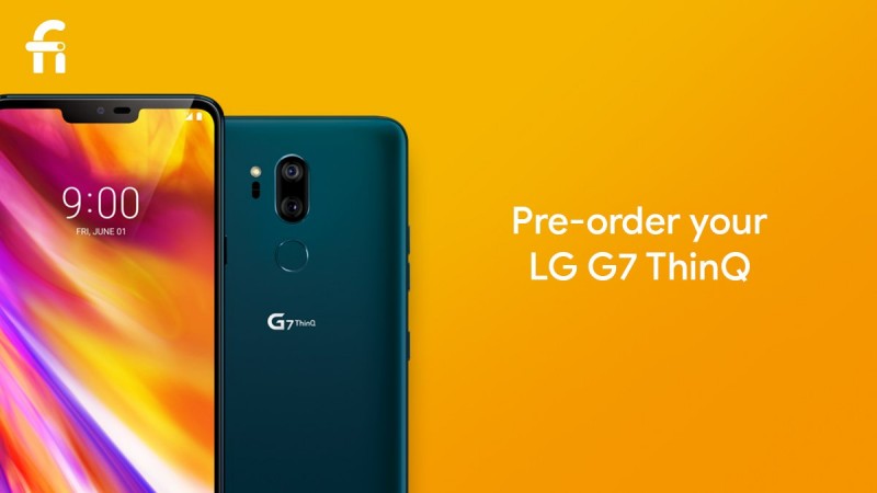 LG G7 ThinQ now available for pre-order at Project Fi Project Fi Opens LG G7 ThinQ Pre-orders