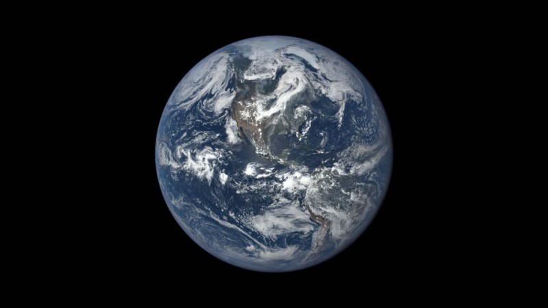 Earth as seen by NASA's Earth Polychromatic Imaging Camera (EPIC) Planet Earth