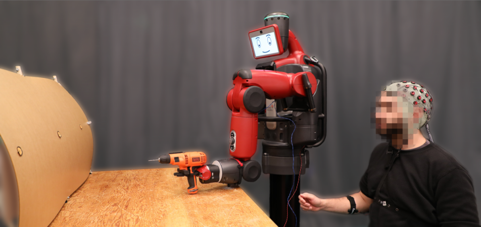 The tech is still in testing phases, but future development could have people using it with ease Robot-human interface