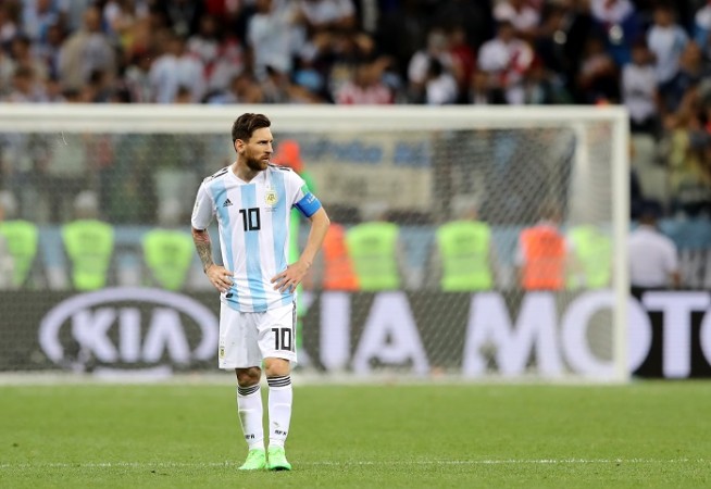 Lionel Messi looks on in disbelief after Croatia put Argentina to the sword Lionel Messi Argentina