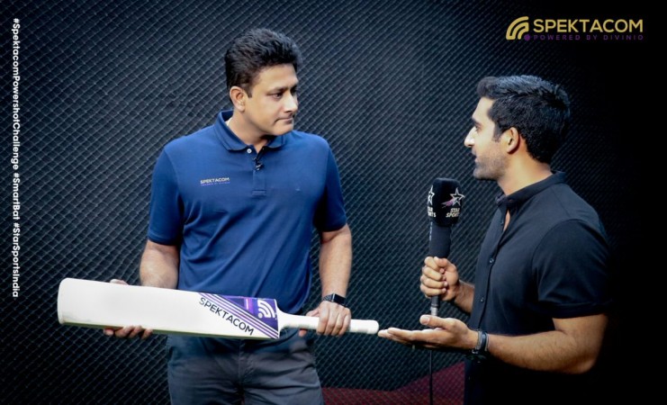 Anil Kumble during an interview Anil Kumble during an interview