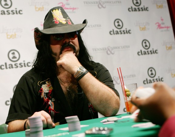 Former Pantera and Damageplan drummer Vinnie Paul at the Flamingo Las Vegas November 2, 2006 in Las Vegas, Nevada. Vinnie Paul