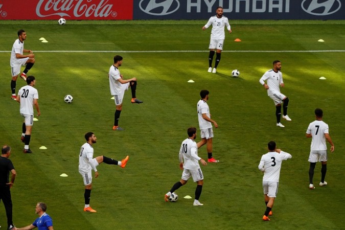 Iran players go through the paces at a training session Iran World Cup