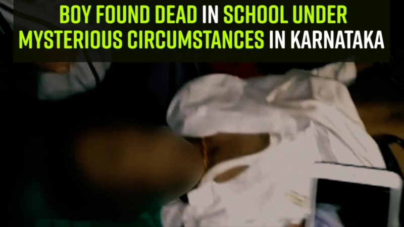 Boy found dead in school under mysterious circumstances in Karnataka