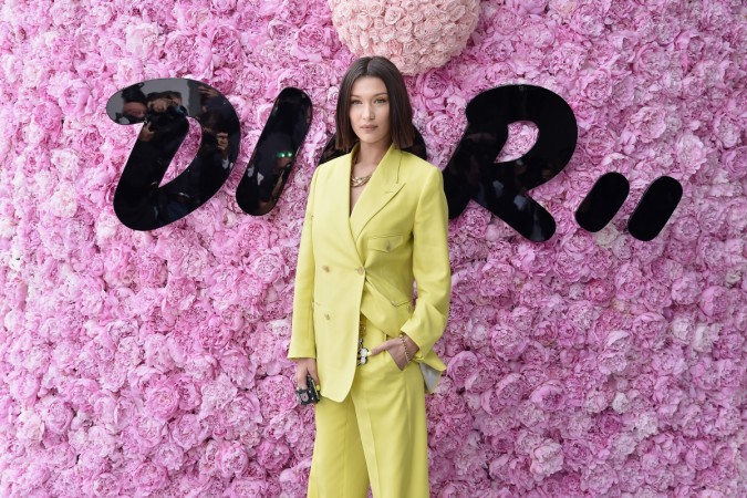 Bella Hadid attends the Dior Homme Menswear Spring/Summer 2019 show as part of Paris Fashion Week on June 23, 2018 in Paris, France. Bella Hadid