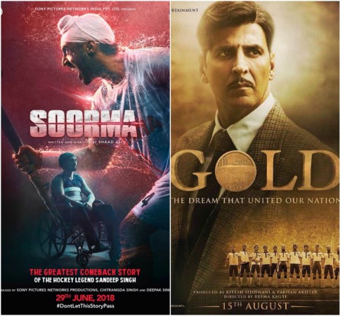 Soorma and Gold poster Sports films