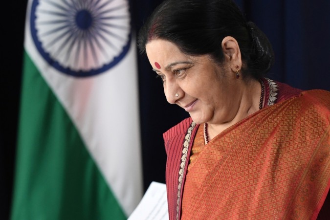 Indian External Affairs Minister Sushma Swaraj Indian External Affairs Minister Sushma Swaraj