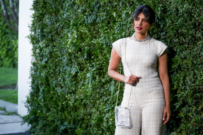 Priyanka Chopra attends the CHANEL Dinner Celebrating Our Majestic Oceans, A Benefit For NRDC on June 2, 2018 in Malibu, California. Priyanka Chopra