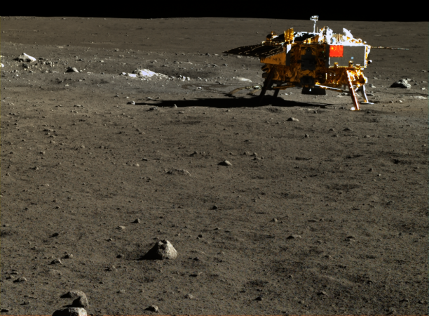 China's Chang'e-3 Lander on the surface of the Moon Moon