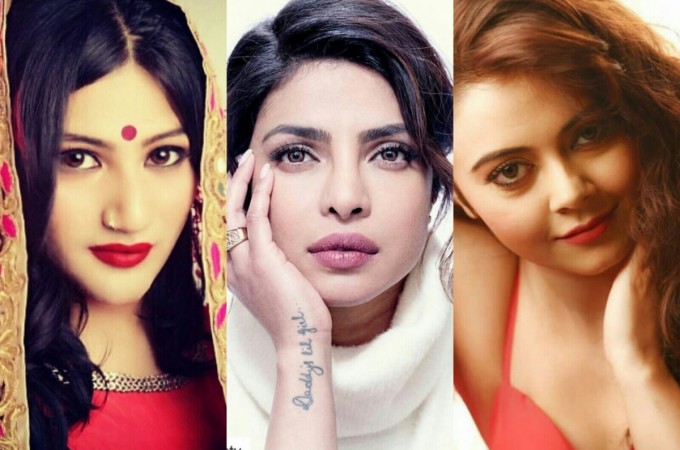 Mahika Sharma, Priyanka Chopra, Devoleena Bhattacherjee Mahika Sharma, Priyanka Chopra, Devoleena Bhattacherjee