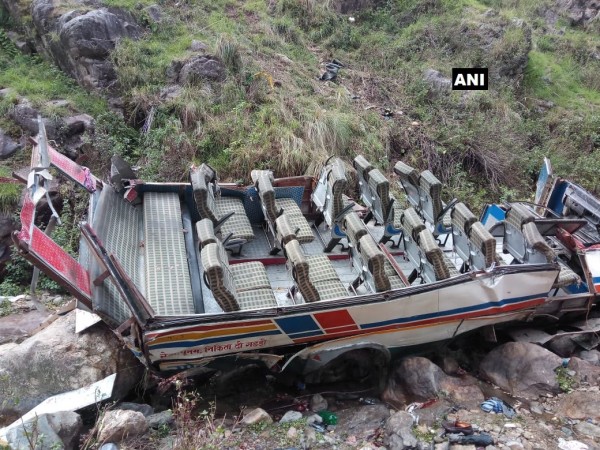 Uttarakhand bus accident. uttarakhand bus
