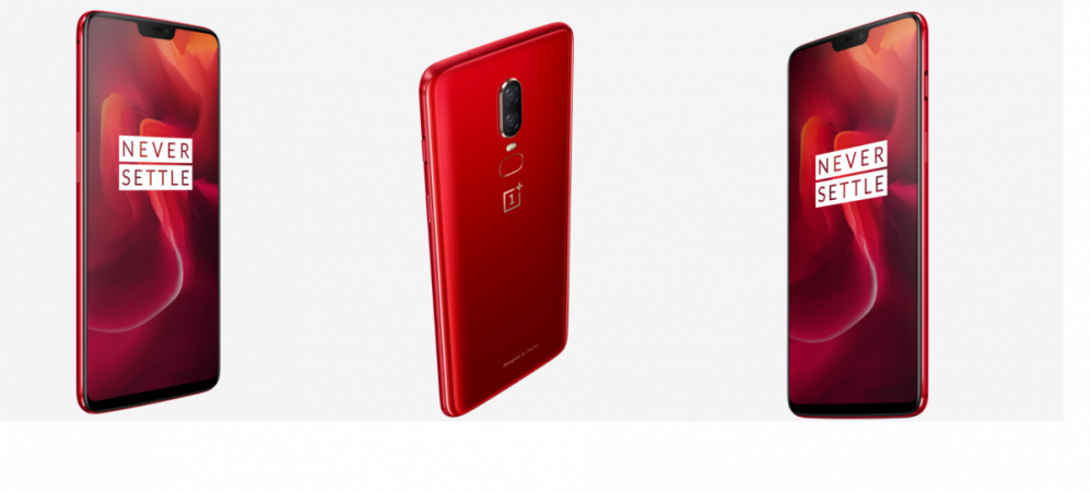 New OnePlus 6 looks stunning in the crimson-hued clad metal body. OnePlus 6 Red, features, price, specs