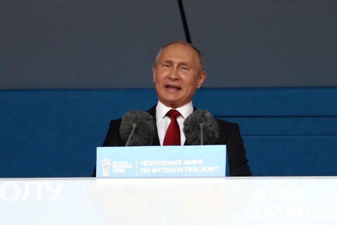 Russian president Vladimir Putin attended the Wold Cup 2018 opener between the hosts and Saudi Arabia. Vladimir Putin