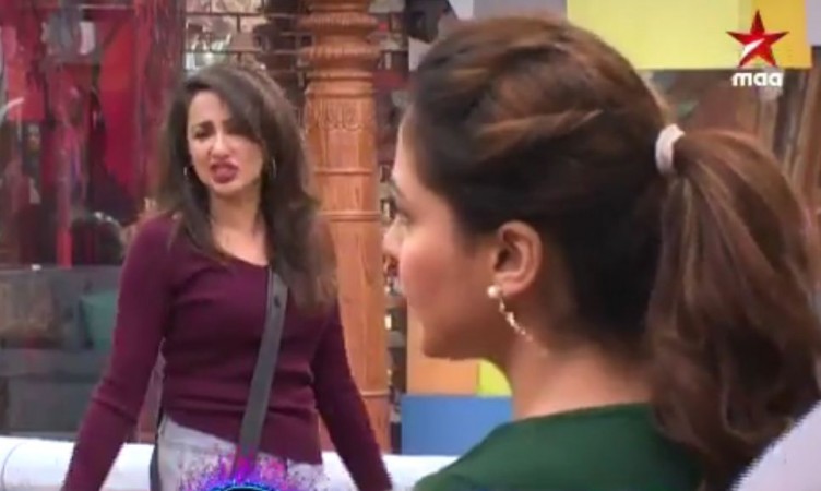 Actresses Nandini Rai and Tejaswi Madivada fight inside Bigg Boss Telugu 2 house Actresses Nandini Rai and Tejaswi Madivada fight inside Bigg Boss Telugu 2 house