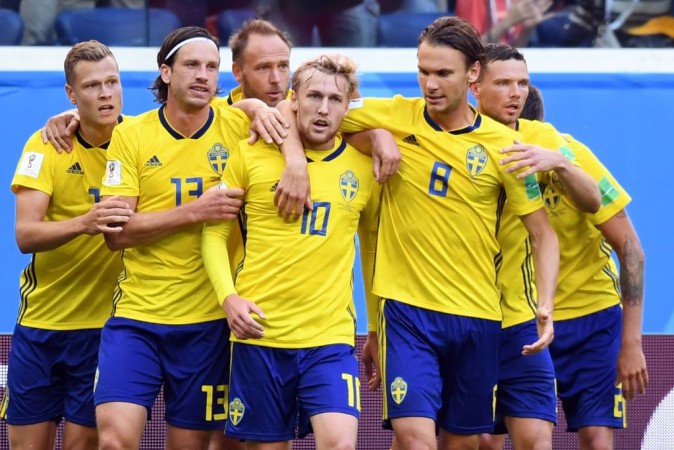 Emil Forsberg scored the only goal of the Round of 16 against Switzerland. Emil Forsberg