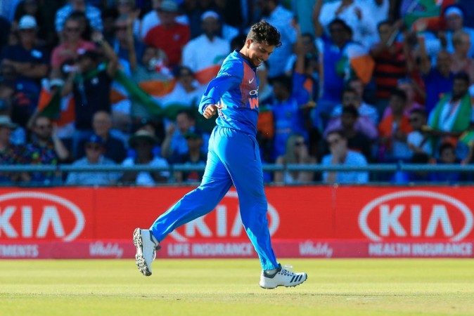 Kuldeep Yadav picked his maiden five-for in T20Is on Tuesday. Kuldeep Yadav
