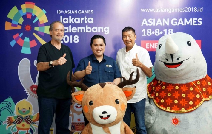   Mascots for the 2018 Asian Games 