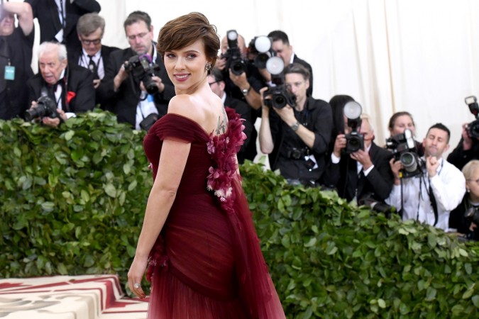 Actor Scarlett Johansson attends the Heavenly Bodies: Fashion & The Catholic Imagination Costume Institute Gala at The Metropolitan Museum of Art on May 7, 2018 in New York City. Scarlett Johansson