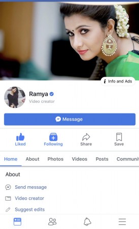Vidyullekha Raman Facebook Page hacked. Vidyullekha Raman FB account hacked