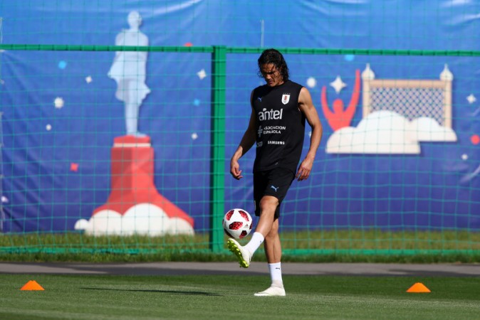 Cavani returned to training on Thursday but it remains to be seen if he will start on Friday. Edinson Cavani