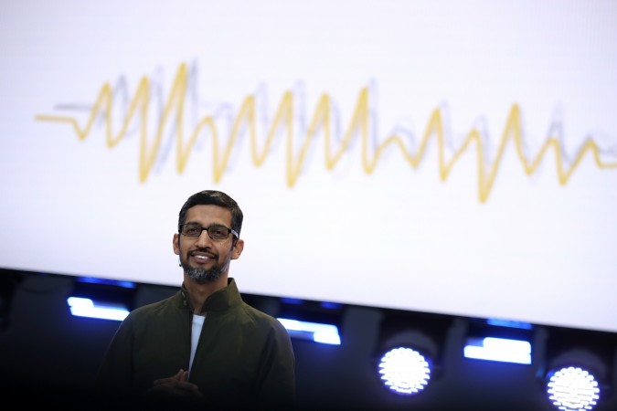 Google CEO Sundar Pichai CEO Sundar Pichai talks about Google's AI capabilities