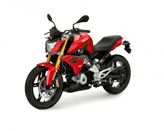   2019 BMW G 310 R "title =" 2019 BMW G 310 R in the new red color Racing "width =" 660 "height =" auto "tw =" 1112 "th =" 888 "/> </figure>
<p><figcaption clbad=
