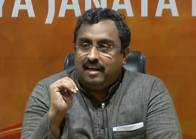 BJP National General Secretary Ram Madhav BJP leader Ram Madhav addresses a press conference in New Delhi