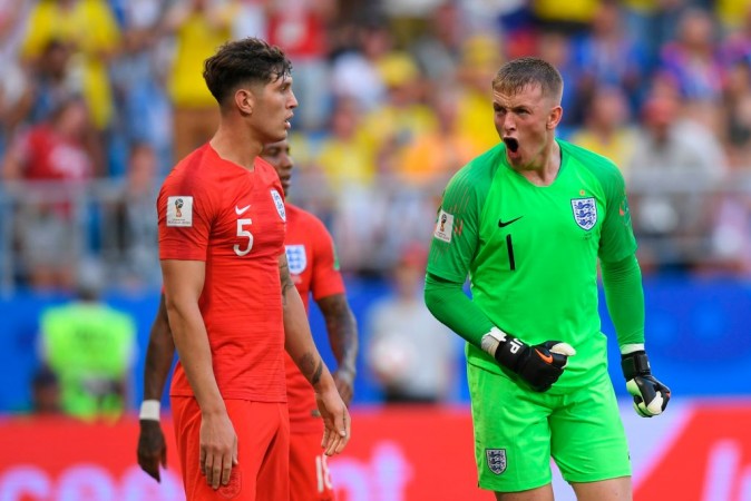 Jordan Pickford deservedly kept a clean sheet in Saturday's quarter-final. Jordan Pickford