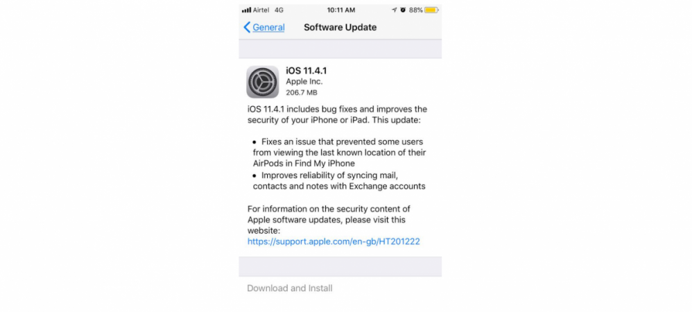 Apple iOS 11.4.1 update comes with several security patches and others improvements to enhance the user-experience on iPhones, iPads and iPods. Apple, iOS 11.4.1, update, security patch,