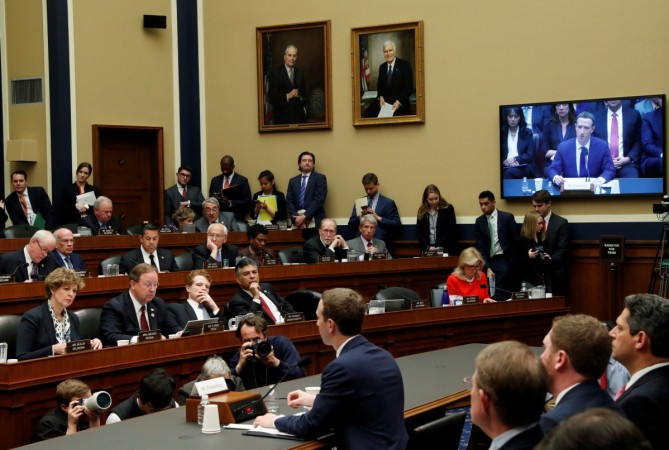 Facebook CEO Mark Zuckerberg testifies before a House Energy and Commerce Committee hearing Facebook CEO Mark Zuckerberg testifies before a House Energy and Commerce Committee hearing