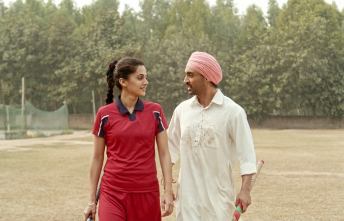 Diljit Dosanjh and Tapsee Pannu in Soorma Diljit Dosanjh and Tapsee Pannu in Soorma