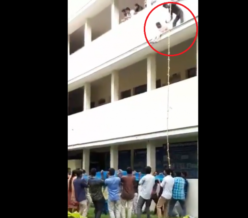 The girl died after a fire drill in a college in Tamil Nadu went awry. fire drill death