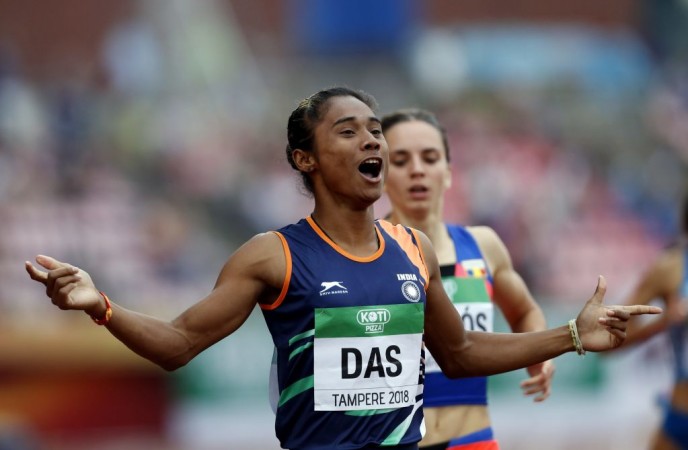 Hima Das became the only Indian athlete to win a track event at an IAAF meet. Hima Das