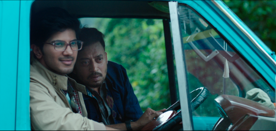 DulQuer Salmaan, Irrfan Khan in Karwaan DulQuer Salmaan, Irrfan Khan