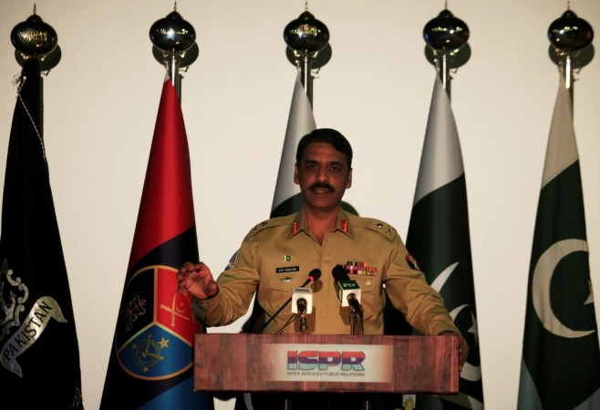 Pakistan's Director-General of Inter-Services Public Relations Asif Ghafoor. asif ghafoor