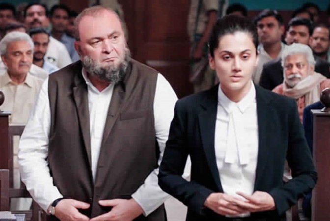 Rishi Kapoor, Taapsee Pannu in Mulk Rishi Kapoor, Taapsee Pannu, Mulk