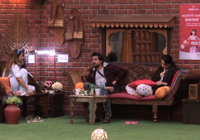 Pushkar, Sai, Megha, Bigg Boss Marathi Pushkar, Sai, Megha, Bigg Boss Marathi